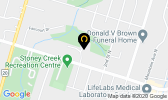 The Effort Trust Company in Hamilton map