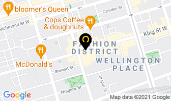 The Everleigh in Toronto map