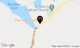 The Finer Diner in Halifax map