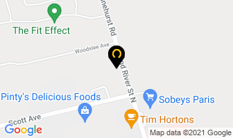 The Fit Effect Inc in Brantford map