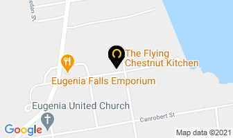 The Flying Chestnut Kitchen in Flesherton map