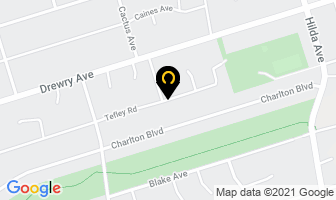 The Foot Friend in North York map