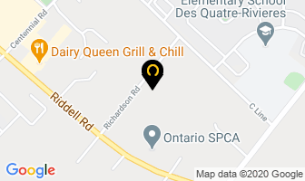 The Foundry in Orangeville map