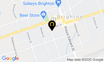 The Gables in Brighton map
