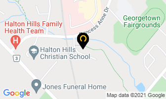 The Gallery Bennett Village in Halton Hills map