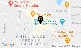 The Gallery Spa in Chilliwack map