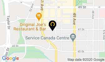 The Gents Club in Red Deer map