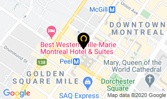 The Globe And Mail Publicité in Montreal map