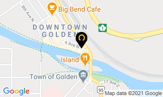 The Golden Dollar Store in Golden map