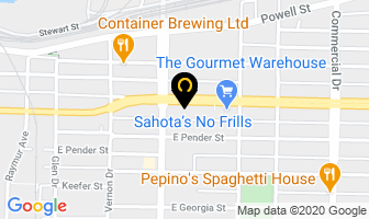 The Gourmet Warehouse in Toronto map