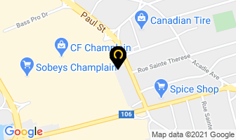 The Great Canadian Bagel in Dieppe map