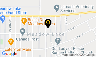 The Greig Lake Store in Meadow Lake map