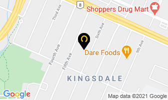 The Hair Lair in Kitchener map