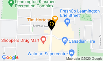 The Hair Port in Leamington map