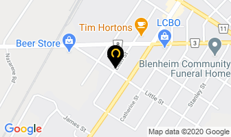The Hair Shoppe in Blenheim map