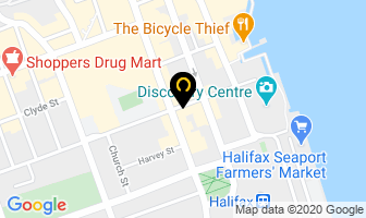 The Halliburton in Halifax map