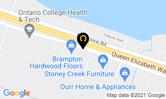 The Hamilton Business Park in Hamilton map