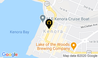 The Hardwear Company in Kenora map