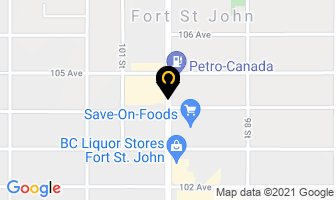 The Harrison Energy Group Inc in Fort St. John map