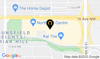 The Hearing Loss Clinic in Calgary map