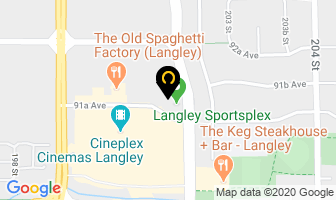 The Hockey Outlet in Langley map