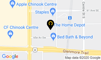 The Home Depot in Calgary map