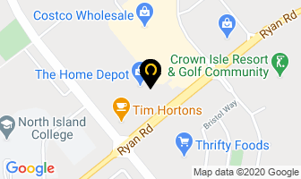 The Home Depot in Courtenay map