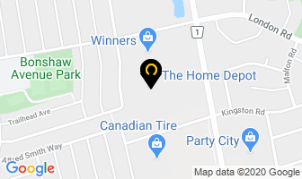 The Home Depot in Fort Saskatchewan map