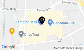 The Ice Creamery in Sarnia map