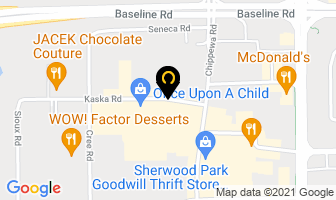 The Icon Experience Inc in Sherwood Park map