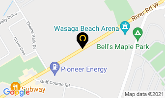 The Jewel Box in Wasaga Beach map