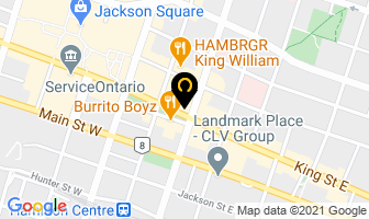 The Jump Off in Hamilton map
