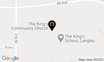 The King's Community Church in Langley map