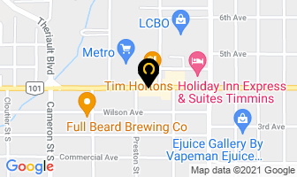 The Kitchen & Bath Place in Timmins map