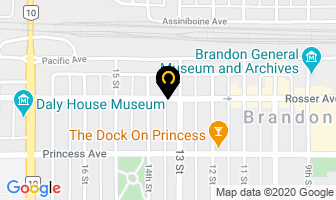 The Kurve Clinic in Brandon map