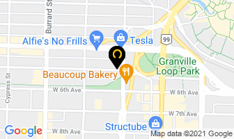 The Lazy Gourmet Inc in Vancouver map