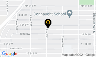 The Link Christian Fellowship in Medicine Hat map