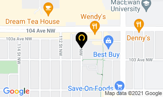 The Louisiana Purchase Restaurant in Edmonton map