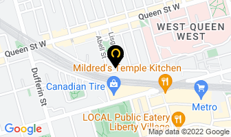 The Makeover Place Inc. in Toronto map