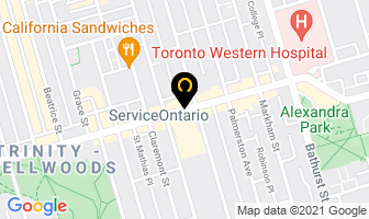 The Manata Jewellery in Toronto map