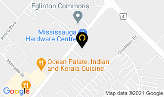 The Masters Foundation in Mississauga map