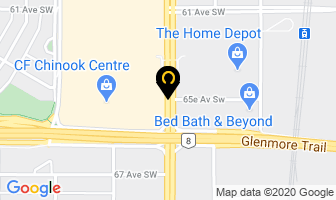 The Mattress & Sleep Co Inc in Calgary map