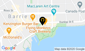 The Mediation Centre in Barrie map