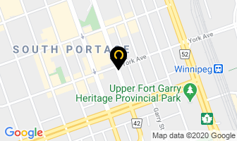 The Meeting Place in Winnipeg map