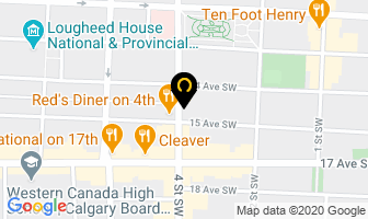 The Milk Tiger Lounge in Calgary map