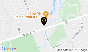 The Mill Restaurant And Pub in Cobourg map