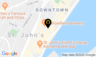 The Model Shop in St. John's map