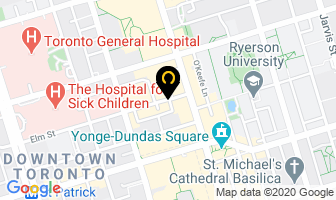 The Morpheus Clinic in Toronto map