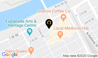 The Mortgage Centre in Medicine Hat map