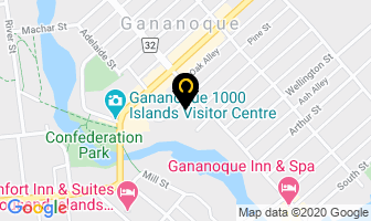 The Mortgage Professionals in Gananoque map